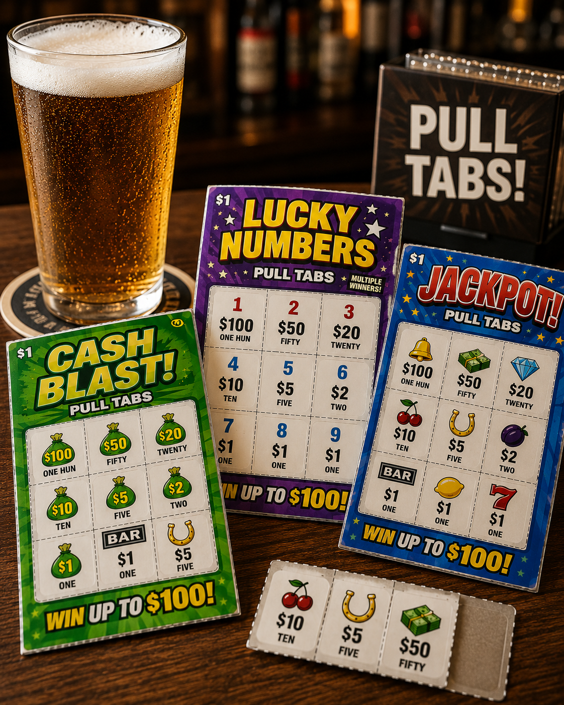 TosaFest Experiences: Pull Tabs Tournament with Lucky Joe's