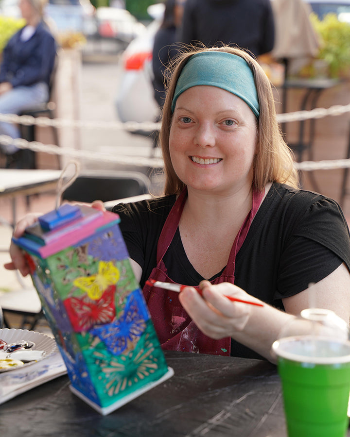 TosaFest Experiences: Design Your Own Lantern with Arté Wine & Painting Studio
