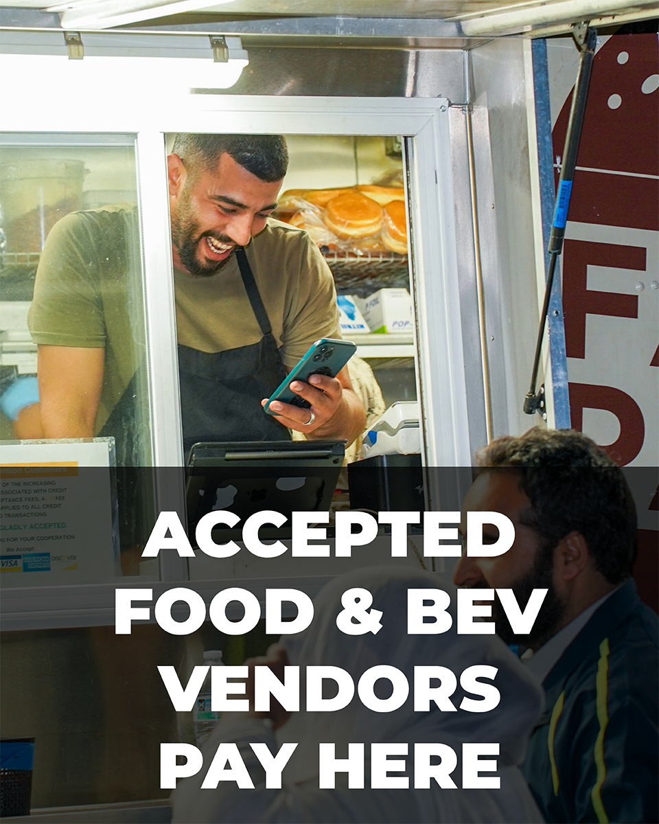 TosaFest 2026 Food and Beverage Vendor Payment