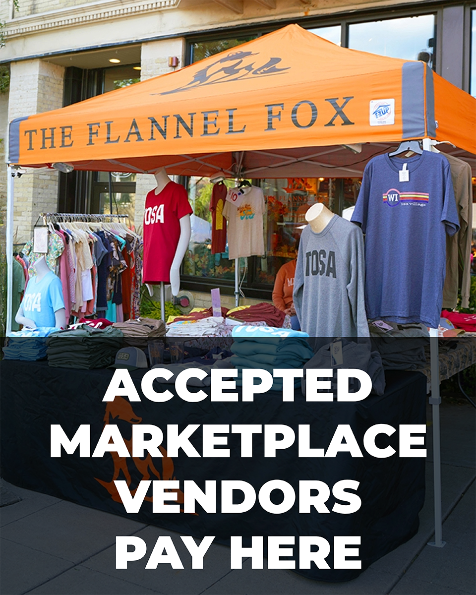 TosaFest 2026 Marketplace Vendor Payment